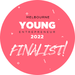 Melbourne Young Entrepreneur Awards 2022 finalist