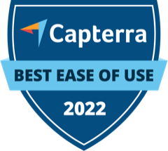 Capterra Best Ease of Use 2022